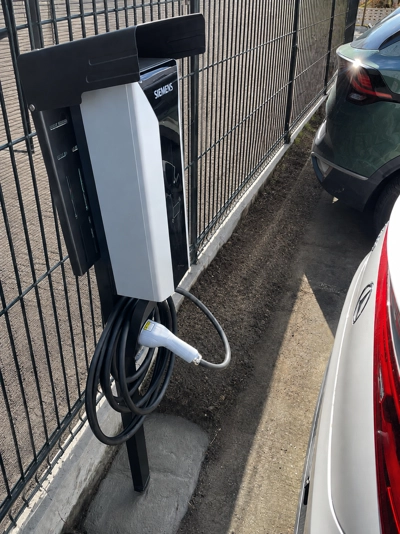 Wallbox Siemens na nabíjanie elektromobilu v Kostolišti